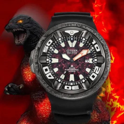 CITIZEN PROMASTER MARINE DIVERS GODZILLA ECO-DRIVE LIMITED EDITION BJ8059-03Z - PROMASTER - ZNAČKY