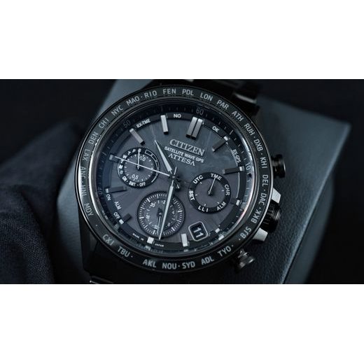 CITIZEN ATTESA SATELLITE WAVE GPS HAKUTO-R COLLABORATION LIMITED EDITION CC4067-66E - SUPER TITANIUM - ZNAČKY