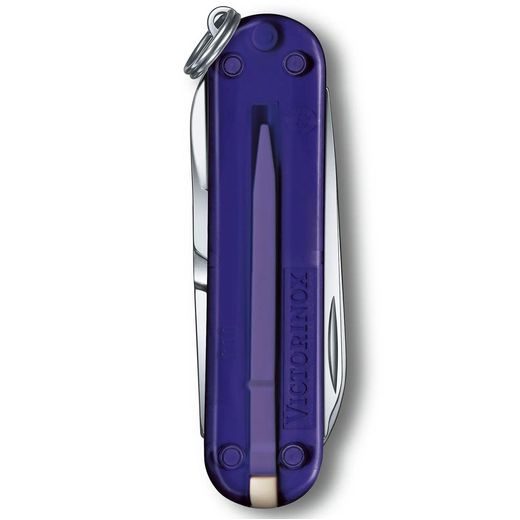 NŮŽ VICTORINOX CLASSIC SD TRANSPARENT COLORS PERSIAN INDIGO - KAPESNÍ NOŽE - OSTATNÍ