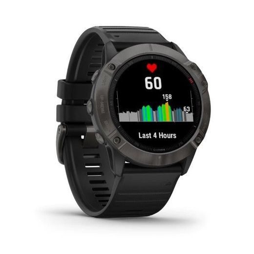 GARMIN FENIX 6X PRO SAPPHIRE, GRAYDLC/BLACK BAND (MAP/MUSIC) 010-02157-11 - FENIX 6X - BRANDS