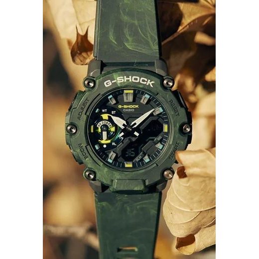 CASIO G-SHOCK CARBON CORE GUARD GA-2200MFR-3AER MISTY FOREST SERIES - CASIO - BRANDS