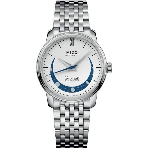 SET MIDO BARONCELLI SMILING MOON M027.407.11.010.01 A M027.207.11.010.01 - WATCHES FOR COUPLES - WATCHES
