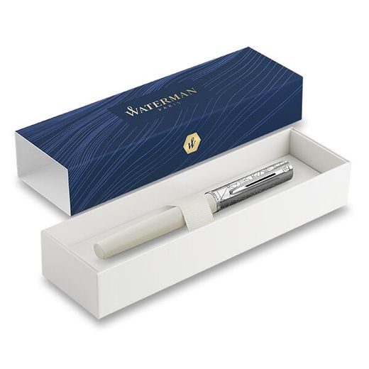 PLNICÍ PERO WATERMAN ALLURE DELUXE WHITE 1507/1374511 - FOUNTAIN PENS - ACCESSORIES