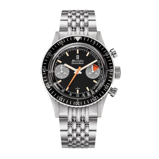 NIVADA GRENCHEN CHRONOMASTER ORANGE BOY SL INTER. BEZEL - MANUAL - CHRONOMASTER - ZNAČKY