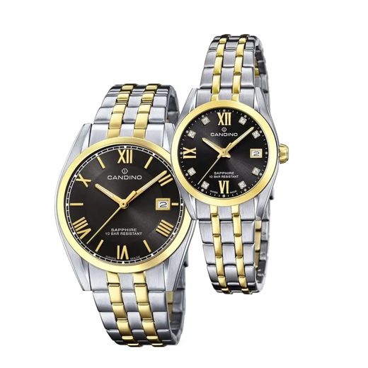 SET CANDINO CLASSIC 4702/D A 4704/D - WATCHES FOR COUPLES - WATCHES