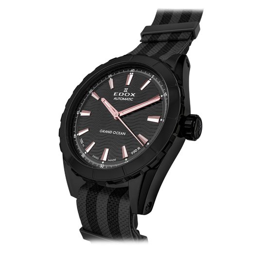 EDOX GRAND OCEAN AUTOMATIC 80140-37NAN-NIR - GRAND OCEAN - BRANDS