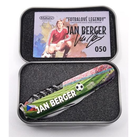 KAPESNÍ NŮŽ MIKOV STOVKA LEGENDY 100-NH-6 AK JAN BERGER- LIMITOVANÁ EDICE - KAPESNÍ NOŽE - OSTATNÍ