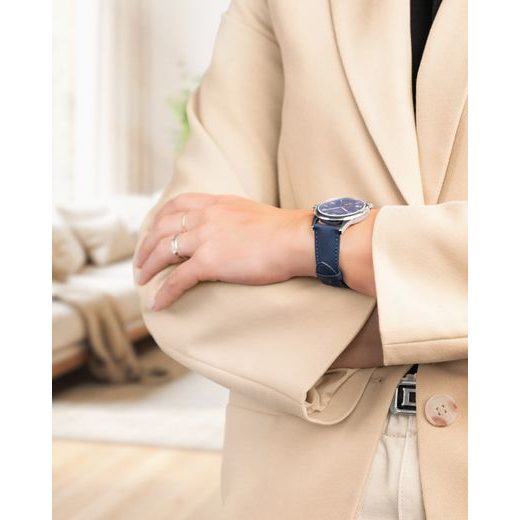 ŘEMÍNEK HIRSCH FIBRE PLANT - TMAVĚ MODRÝ - ŘEMÍNKY - OSTATNÍ