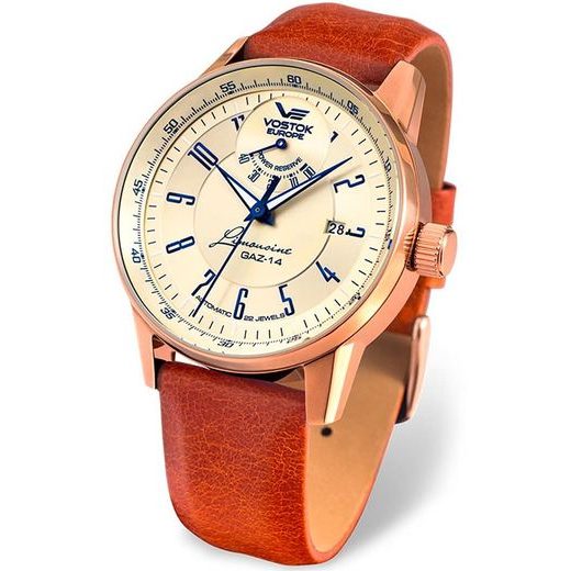 VOSTOK EUROPE GAZ-14 LIMOUSINE AUTOMATIC POWER RESERVE INDICATION YN85/560B519 - GAZ-14 LIMOUSINE - ZNAČKY