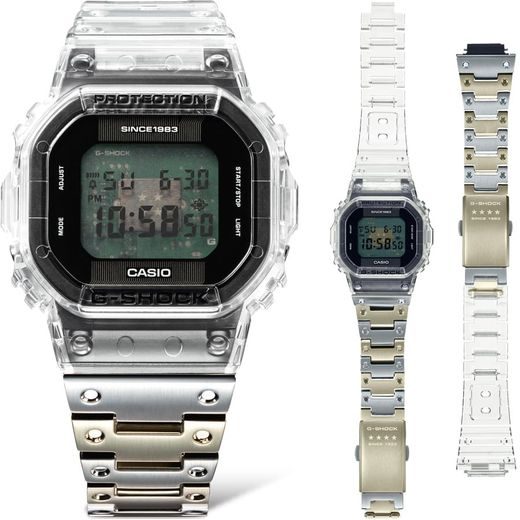 CASIO G-SHOCK DWE-5640RX-7ER 40TH ANNIVERSARY CLEAR REMIX - G-SHOCK - ZNAČKY