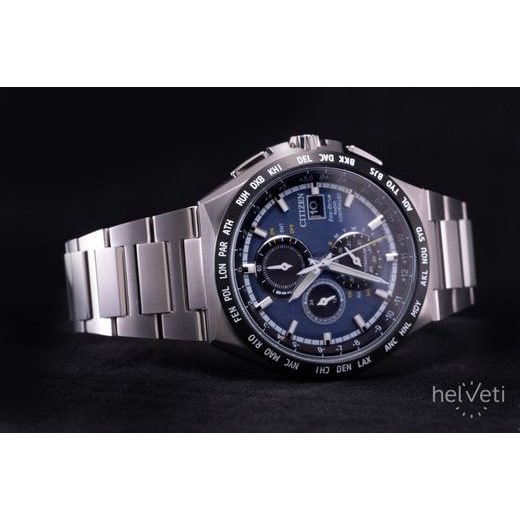 CITIZEN WORLDTIME RADIO CONTROLLED SUPER TITANIUM AT8238-84L - SUPER TITANIUM - BRANDS