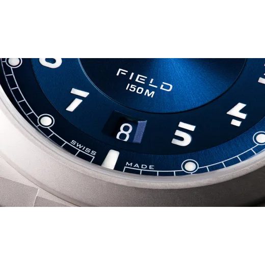 FORMEX FIELD AUTOMATIC GEN 2 DEEP BLUE BLUE BOLGHERI LEATHER STRAP 0660.1.6532.744 - FIELD AUTOMATIC - BRANDS