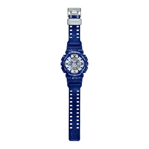 CASIO G-SHOCK GA-110BWP-2AER BLUE PORCELAIN EDITION - G-SHOCK - ZNAČKY