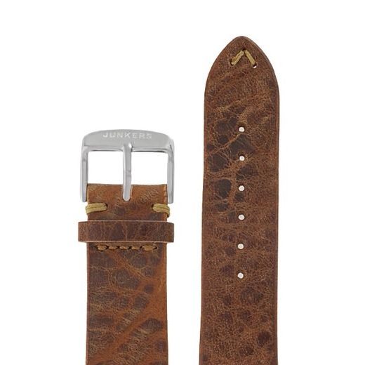 VINTAGE LEATHER STRAP JUNKERS 20MM - COGNAC - STRAPS - ACCESSORIES