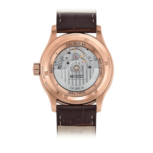 MIDO MULTIFORT DUAL TIME M038.429.36.061.00 - MULTIFORT - BRANDS