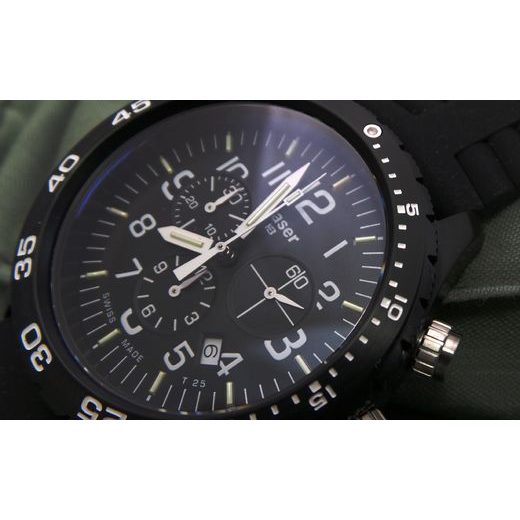 TRASER OFFICER CHRONOGRAPH PRO, SILICONE - TRASER - BRANDS