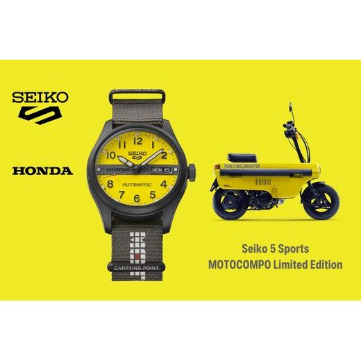 SEIKO 5 SPORTS AUTOMATIC HDB010K1 HONDA MOTOCOMPO LIMITED EDITION - SEIKO 5 - ZNAČKY