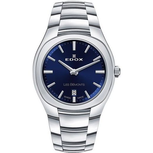 EDOX LES BÉMONTS ULTRA SLIM DATE QUARTZ 57004-3-BUIN - LES BÉMONTS - ZNAČKY