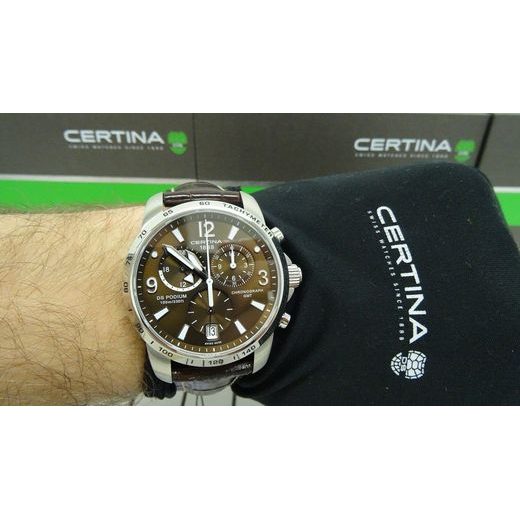 CERTINA DS PODIUM CHRONOGRAPH GMT C001.639.16.297.00 - CERTINA - ZNAČKY