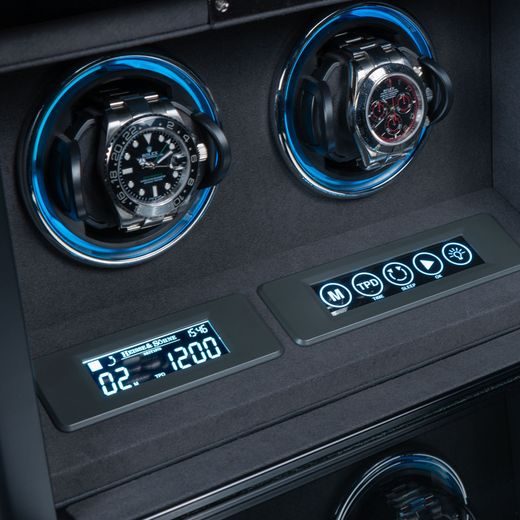 WATCH WINDER HEISSE & SÖHNE MADRID 2 70019-219.11 - WATCH WINDERS - ACCESSORIES