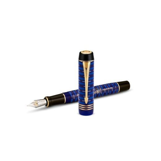 PLNICÍ PERO PARKER DUOFOLD 100 LE BLUE GT CNT - FOUNTAIN PENS - ACCESSORIES