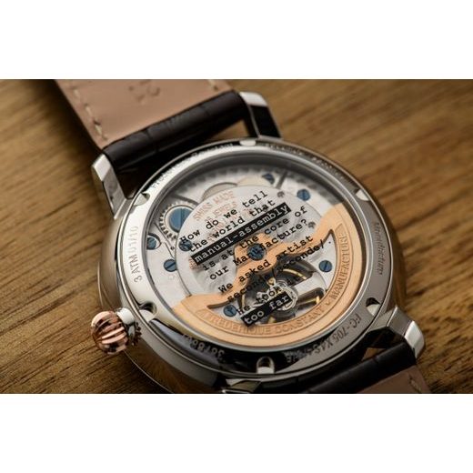 FREDERIQUE CONSTANT MANUFACTURE SLIMLINE MOONPHASE AUTOMATIC SECONDE/SECONDE/ LIMITED EDITION FC-705SOC4S6 - SLIMLINE GENTS - ZNAČKY
