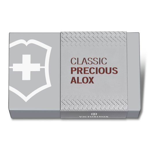 NŮŽ VICTORINOX CLASSIC PRECIOUS ALOX HAZEL BROWN 0.6221.4011G - KAPESNÍ NOŽE - OSTATNÍ