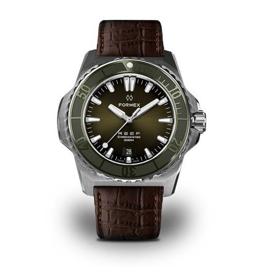 FORMEX REEF 42 AUTOMATIC CHRONOMETER GREEN DIAL - REEF - BRANDS