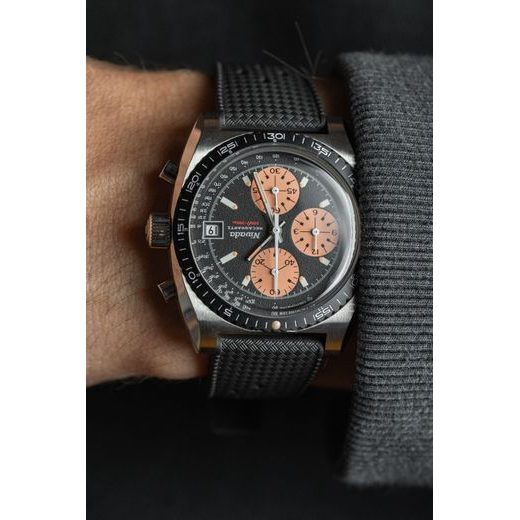 NIVADA GRENCHEN CHRONOSPORT MECAQUARTZ SALMON - AUTOCHRON - ZNAČKY