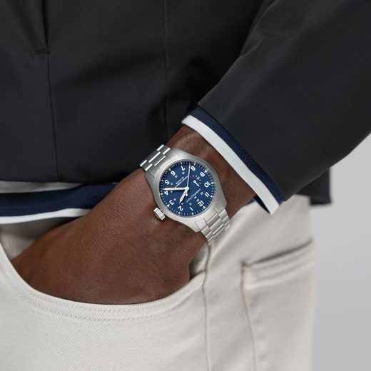 HAMILTON KHAKI FIELD MECHANICAL POWER RESERVE 40 MM H69509140 - KHAKI FIELD - BRANDS