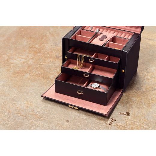 JEWELLERY BOX FRIEDRICH LEDERWAREN COPENHAGEN 23337-2 - JEWELLERY BOXES - ACCESSORIES