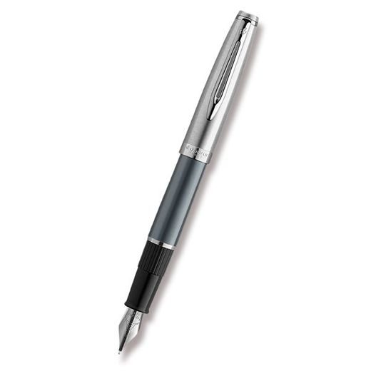 PLNICÍ PERO WATERMAN EMBLÈME DELUXE GREY CT 1507/12130 - FOUNTAIN PENS - ACCESSORIES