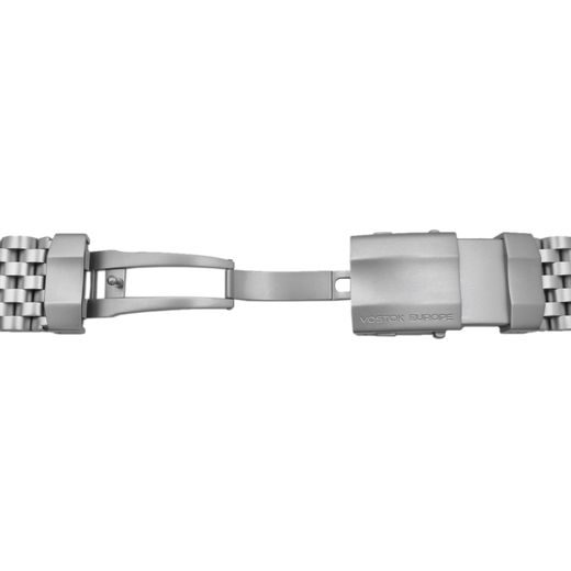 VOSTOK EUROPE MATT STEEL STRAP FOR ANCHAR NH35A/510A522B - STRAPS - ACCESSORIES