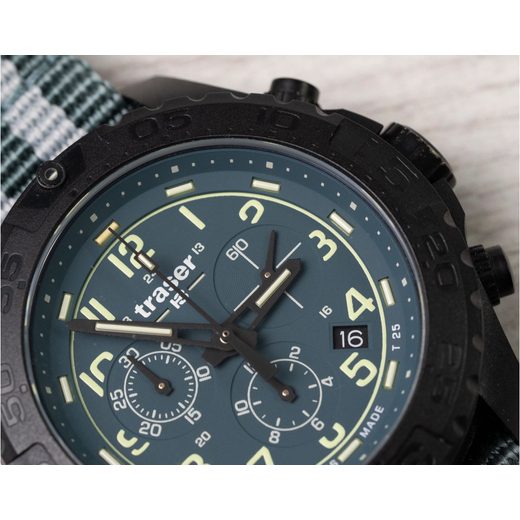 TRASER P96 OUTDOOR PIONEER EVOLUTION CHRONO PETROL NATO - SPORT - ZNAČKY