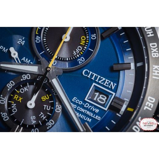 CITIZEN WORLDTIME RADIO CONTROLLED SUPER TITANIUM AT8234-85L - SUPER TITANIUM - ZNAČKY