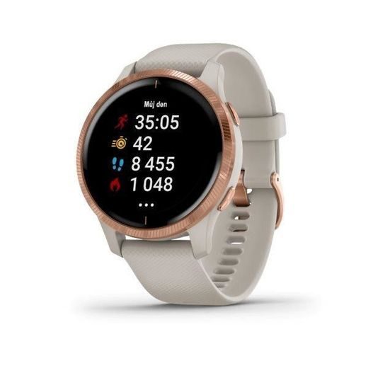 GARMIN VENU ROSEGOLD/SAND BAND 010-02173-23 - GARMIN - ZNAČKY