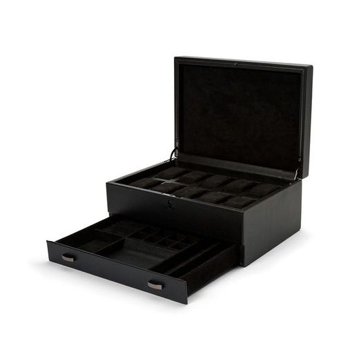 WATCH BOX WOLF BRITISH RACING BLACK 792802 - WATCH BOXES - ACCESSORIES