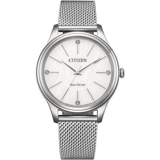 CITIZEN ECO-DRIVE LADIES EM1220-82A - ELEGANT - ZNAČKY