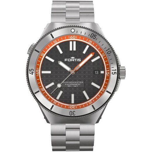 FORTIS MARINEMASTER M-44 AMBER ORANGE COSC F8120014 - MARINEMASTER - ZNAČKY