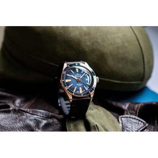 EDOX SKYDIVER DATE AUTOMATIC 80126-BRN-BUIDR LIMITED EDITION - SKYDIVER - BRANDS