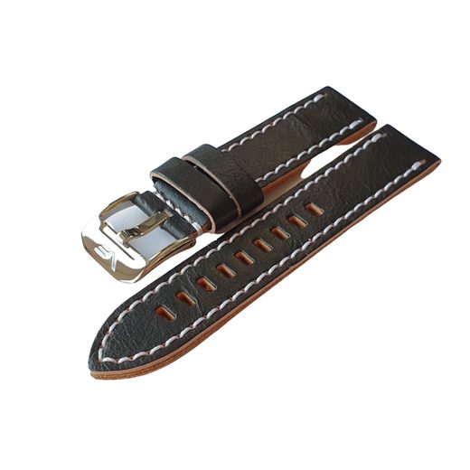 KOŽENÝ ŘEMÍNEK VOSTOK EUROPE 22MM PRO ALMAZ NH35A/320A258 - ŘEMÍNKY - OSTATNÍ