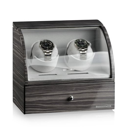 WATCH WINDER DESIGNHÜTTE BASEL 2 LCD 70005-36 - WATCH WINDERS - ACCESSORIES