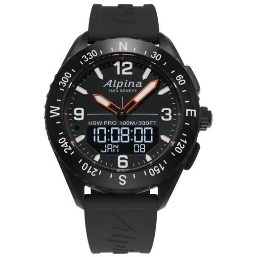 ALPINA ALPINERX HOROLOGICAL SMARTWATCH AL-283LBB5AQ6 - ALPINA - BRANDS