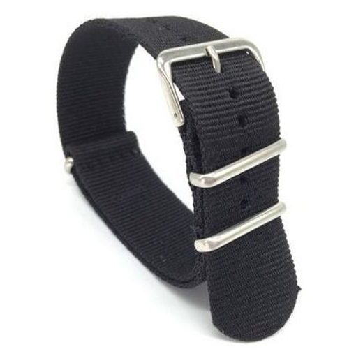 NATO STRAP BLACK 24 MM - STRAPS - ACCESSORIES