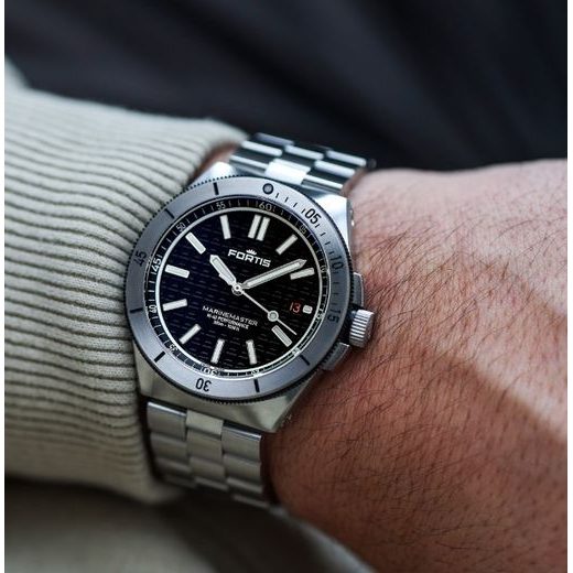 FORTIS MARINEMASTER M-40 GRAVITY BLACK F8120027 - MARINEMASTER - BRANDS