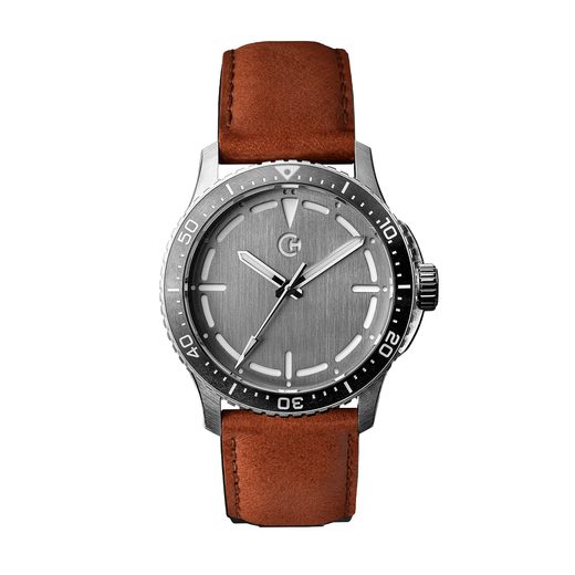 CHRONOTECHNA SEAQUEST DIVE NANGA PARBAT HNĚDÝ KOŽENÝ ŘEMÍNEK - ARCHÍV