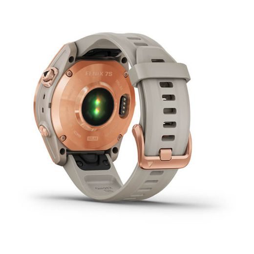 GARMIN FENIX 7S PRO SOLAR ROSE GOLD, SAND SILICONE BAND - 010-02539-11 - GARMIN - ZNAČKY