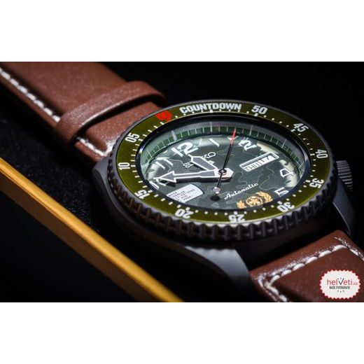 Seiko 5 Sports SRPF21K1 GUILE Street Fighter Limited Edition