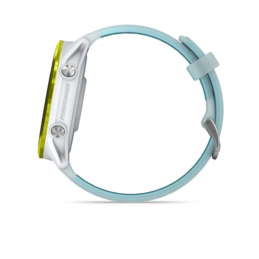 FORERUNNER® 570 - 47MM AMP YELLOW ALUMINUM BEZEL, TRANSLUCENT WHITESTONE/TURQUOISE STRAP 010-02971-01 - FORERUNNER 570 - BRANDS