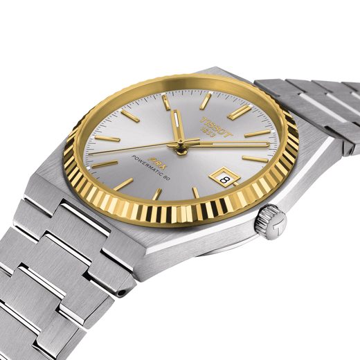 TISSOT PRX POWERMATIC 80 STEEL & 18K GOLD T931.407.41.031.01 - PRX 40 - ZNAČKY